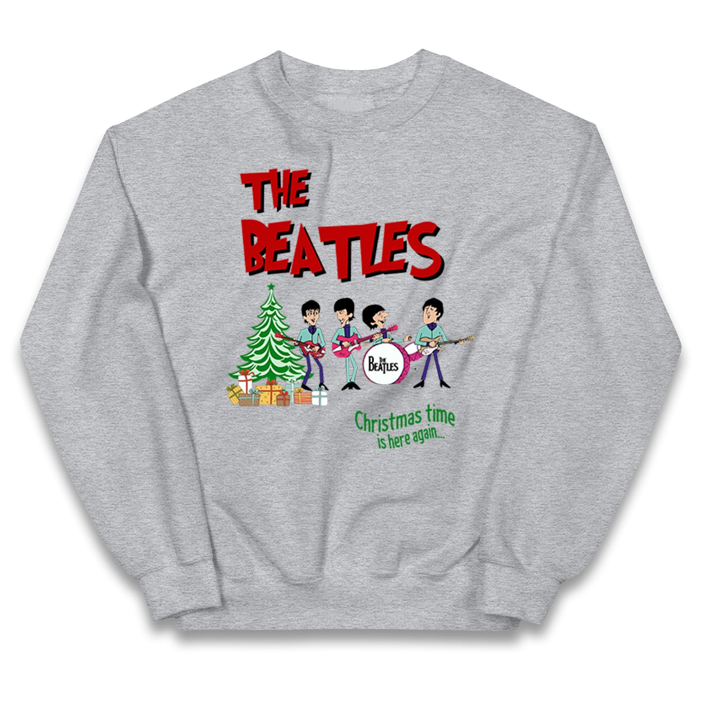 beatles christmas jumper