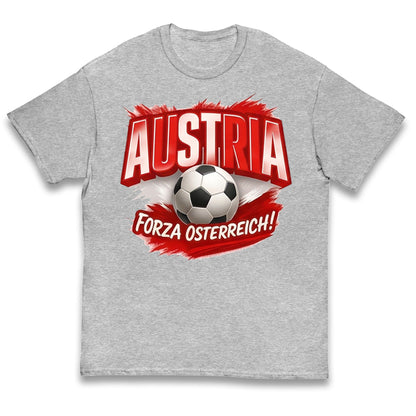 Austria Retro World Cup Kids T Shirt