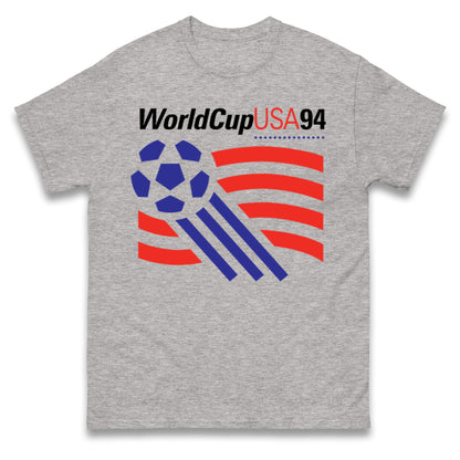 World Cup USA 94 Soccer Ball with Flag Shirt 