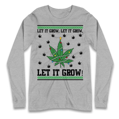 Cannabis Christmas Longsleeve T Shirt