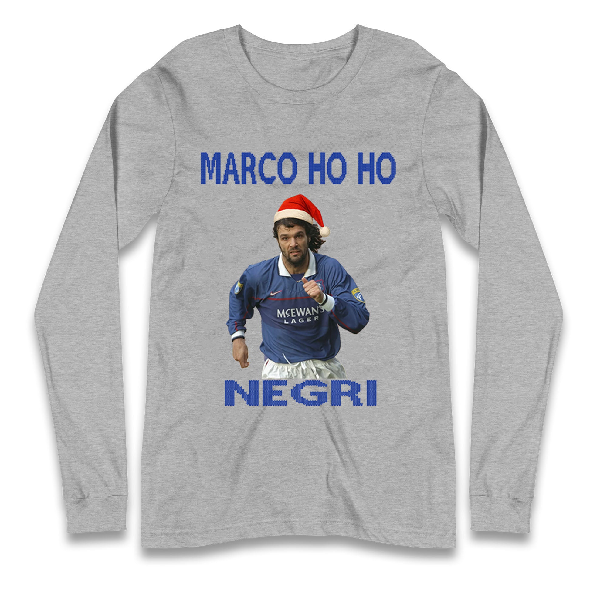 Rangers FC Christmas Longsleeve T Shirt 