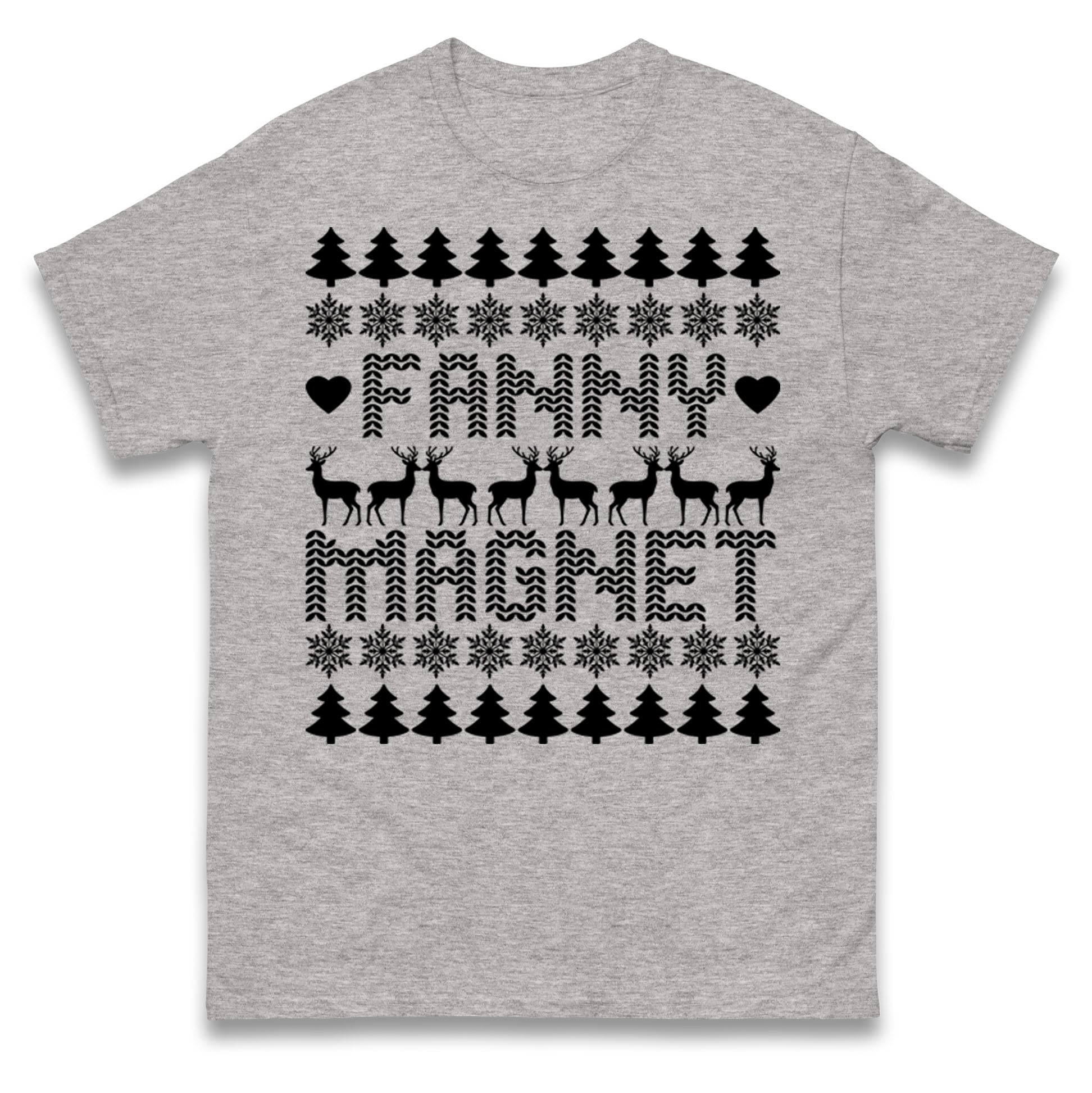 Fanny Magnet Christmas T Shirt