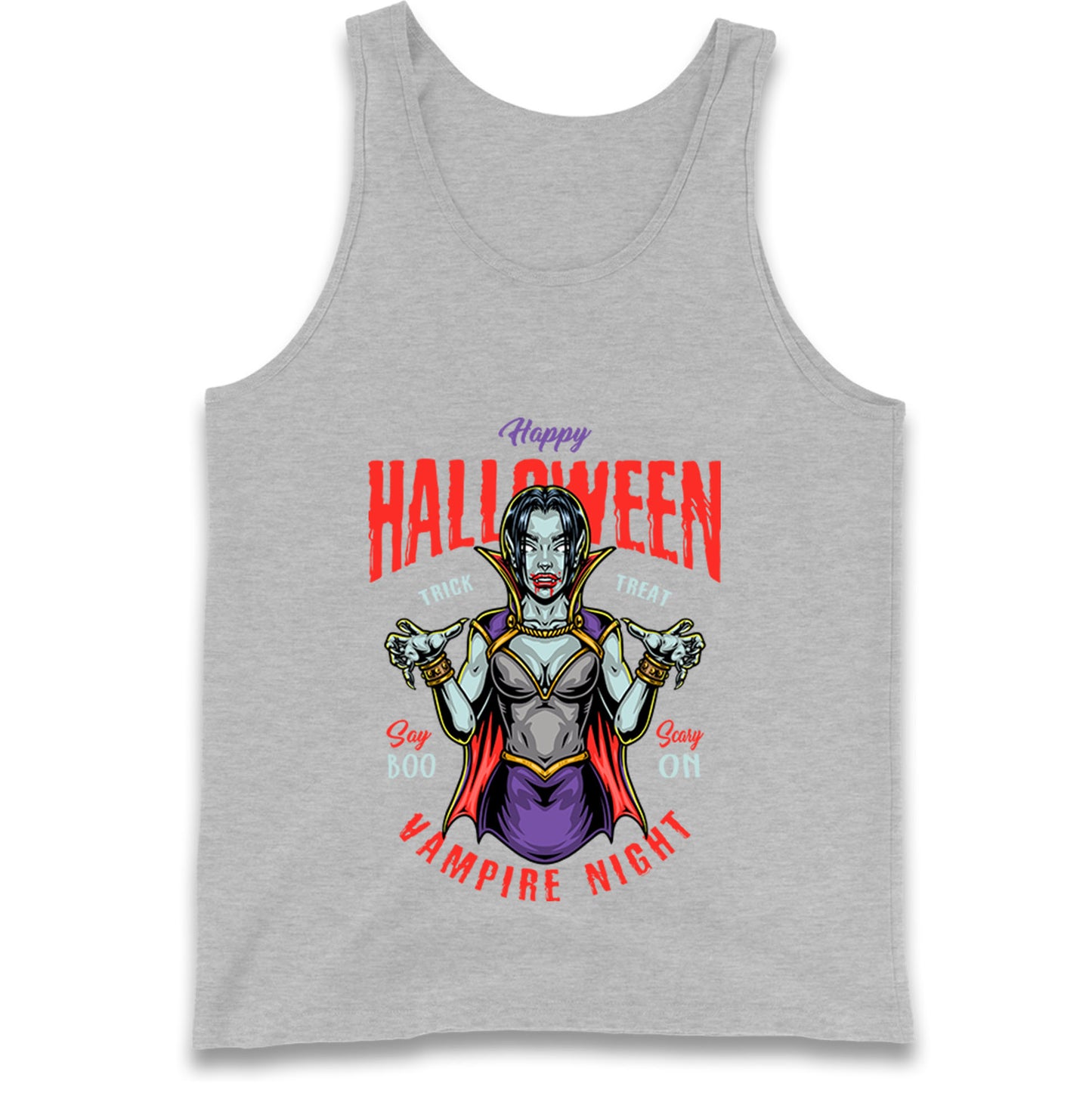 Halloween Vampire Tank Top