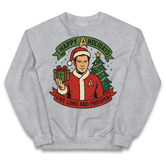 Star Trek Christmas Kids Jumper