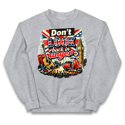 Don't Look Back In Anger Kids Jumper