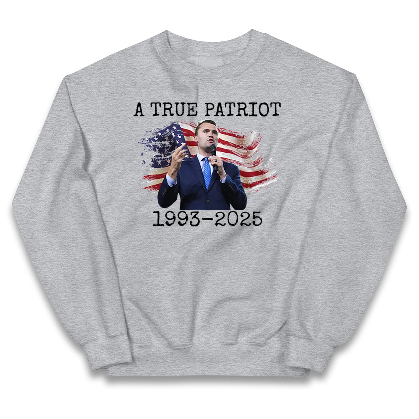 Charlie Kirk Tribute Kids Jumper