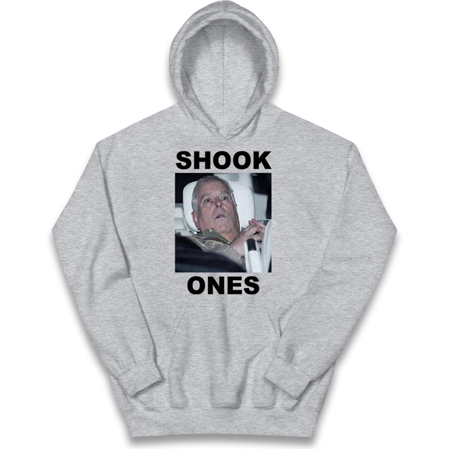 Prince Andrew Shook Ones Funny Royal Kids Hoodie