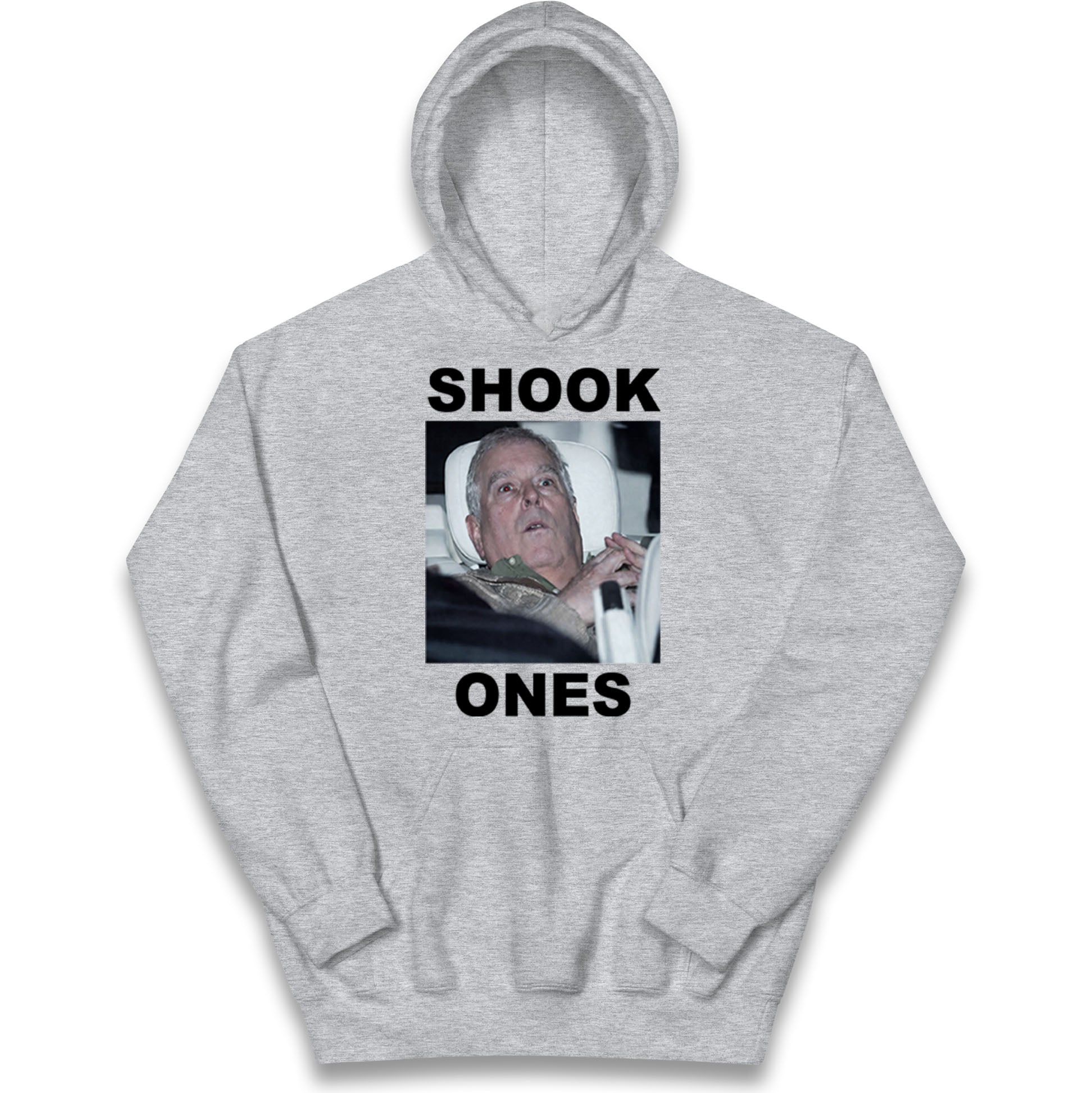 Prince Andrew Shook Ones Funny Royal Kids Hoodie