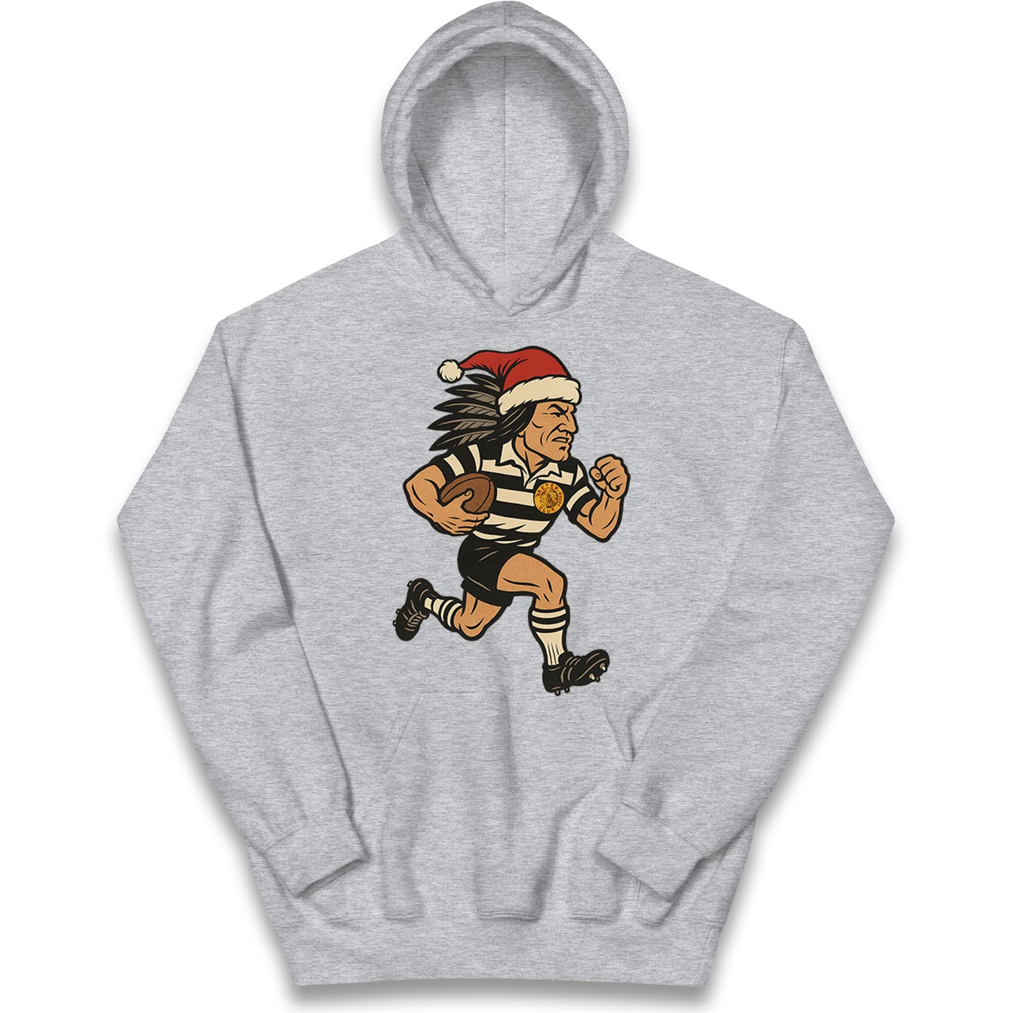 Newcastle Falcons Christmas Kids Hoodie