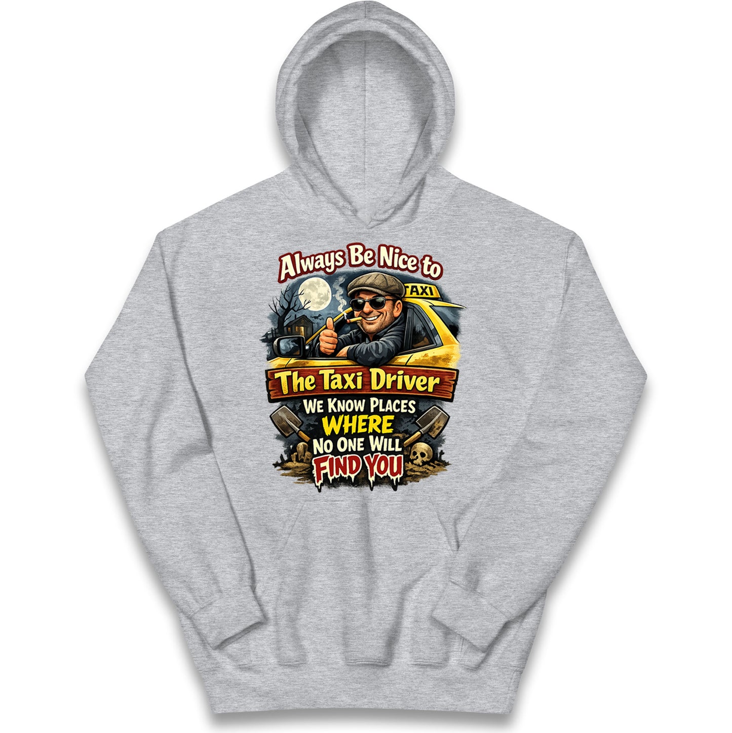 Taxi Driver Kids Hoodie