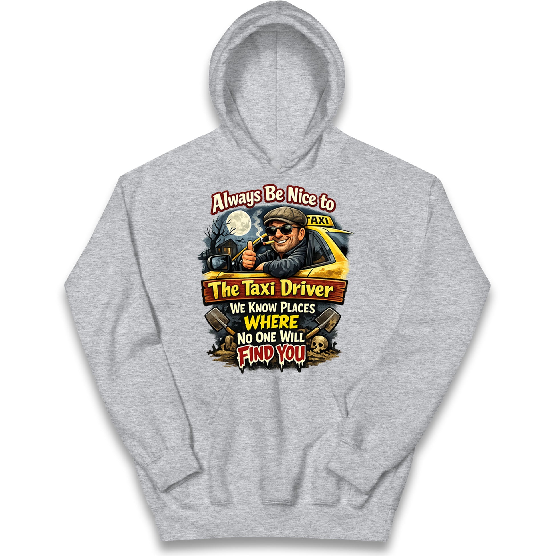 Taxi Driver Kids Hoodie