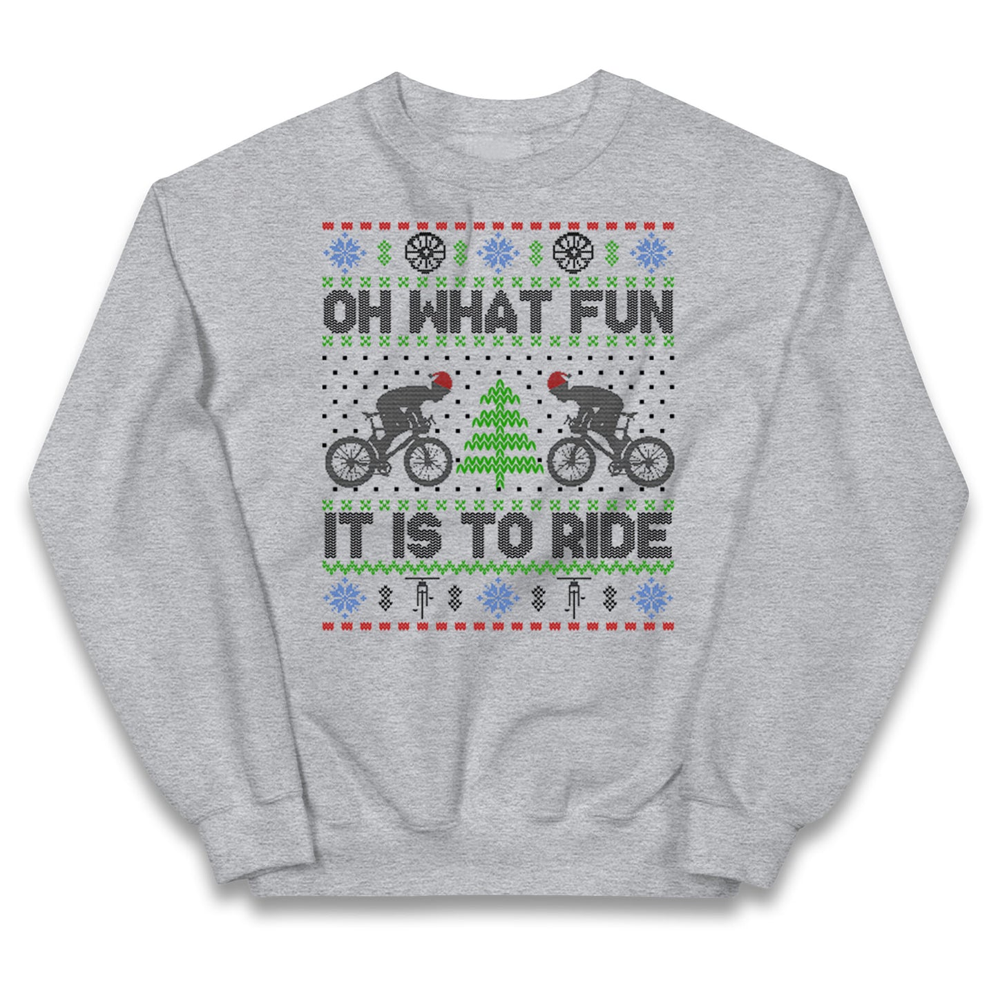BMX Christmas Kids Jumper
