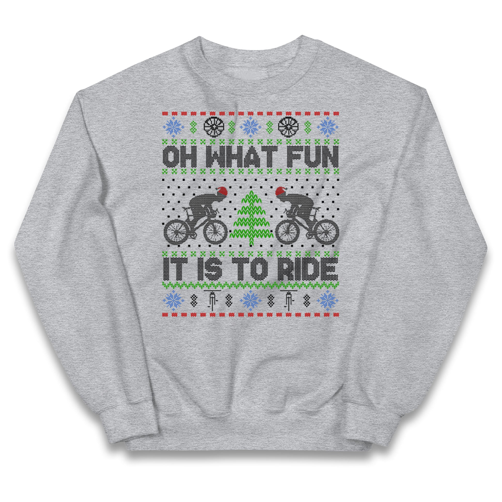 BMX Christmas Kids Jumper