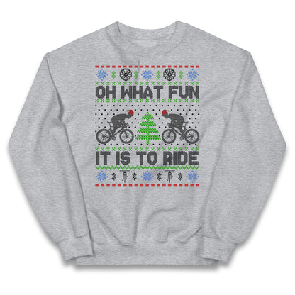 BMX Christmas Kids Jumper