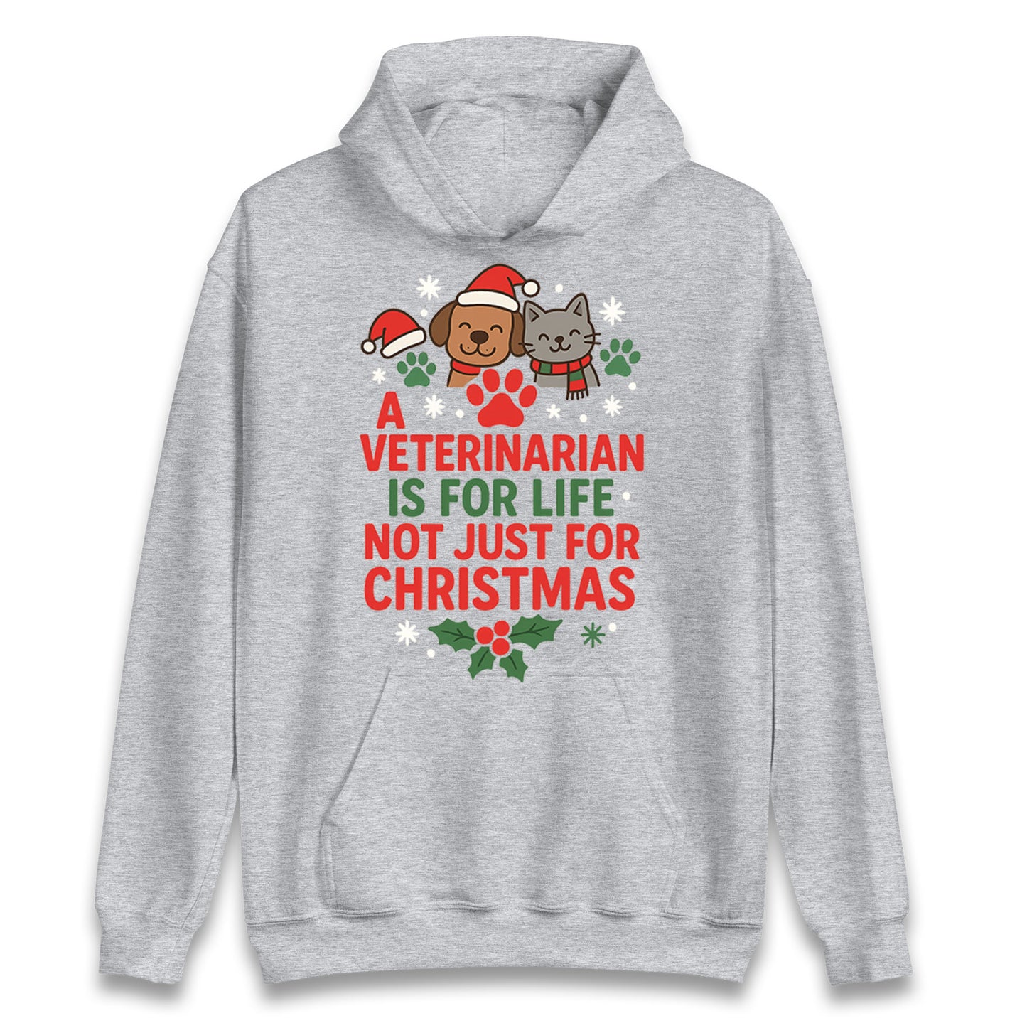 Veterinarian Christmas Hoodie