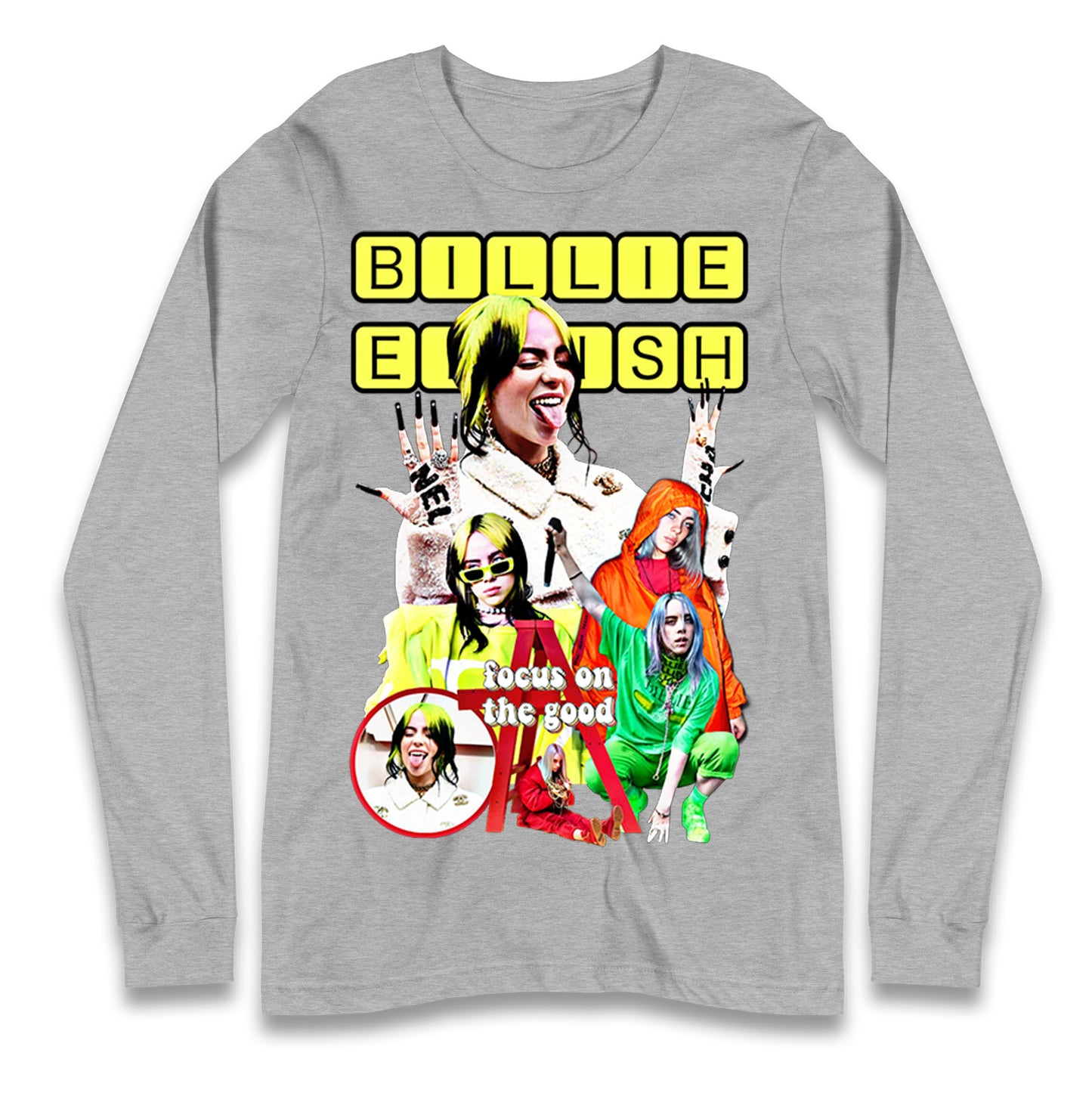 Billie Eilish Tour Longsleeve T Shirt