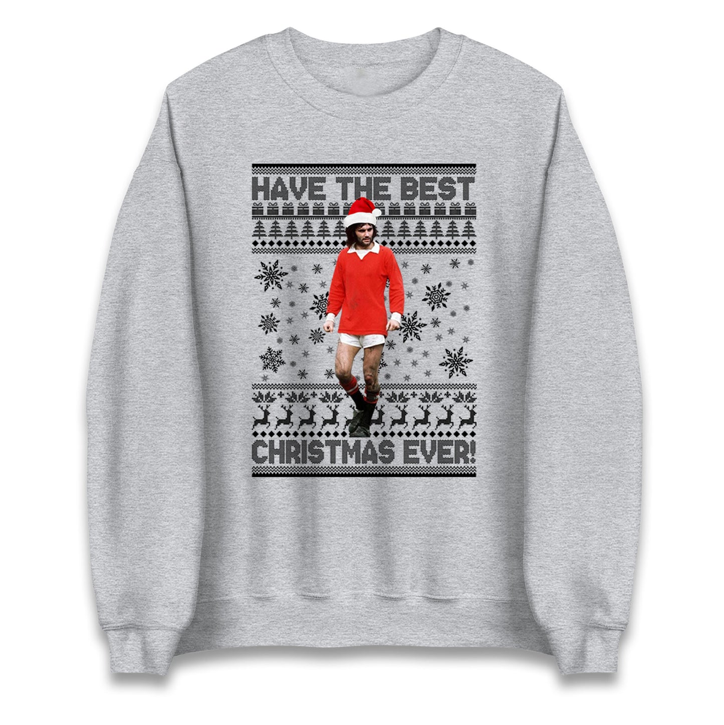 Christmas George Best Jumper