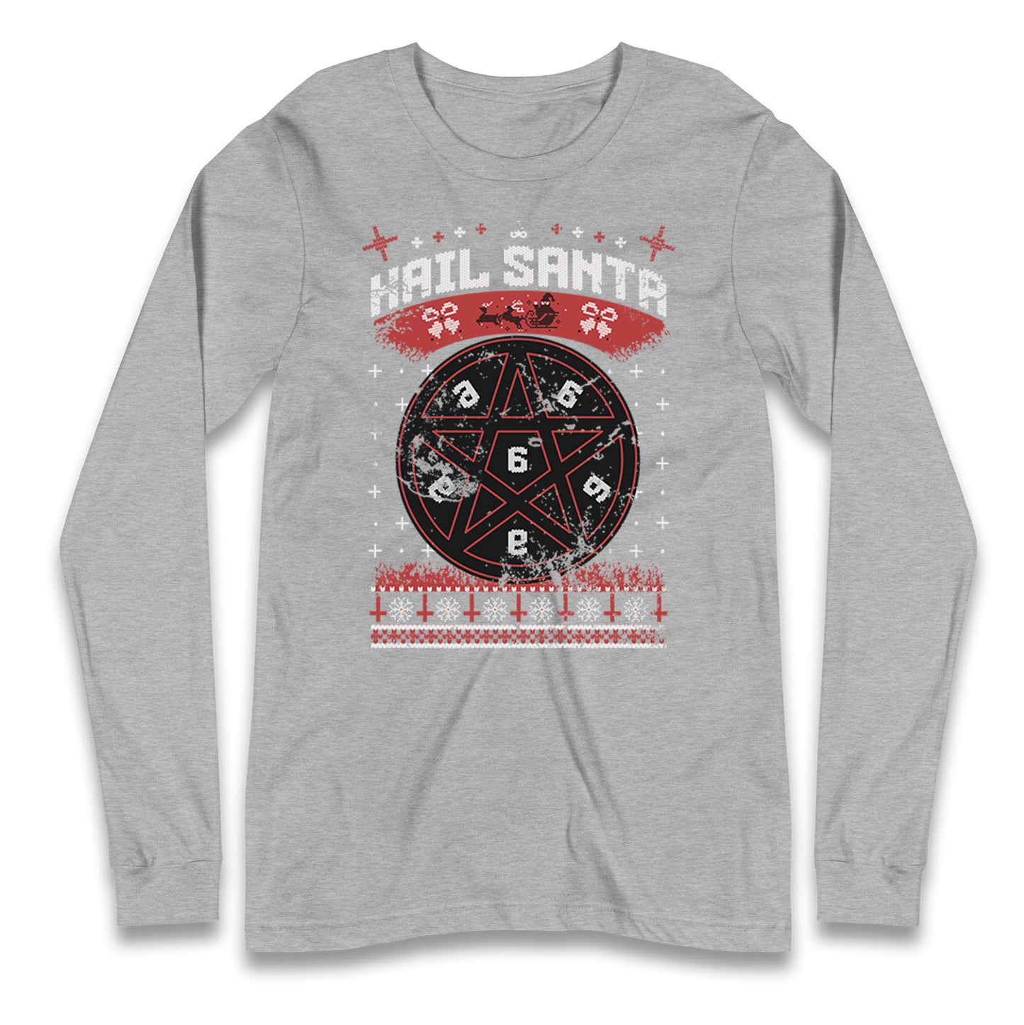 Hail Santa Longsleeve T Shirt