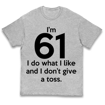 61th Birthday Kids T Shirt