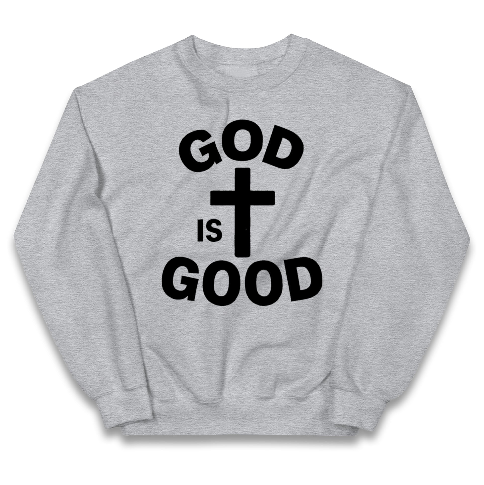 God Is Good Kids Jumper