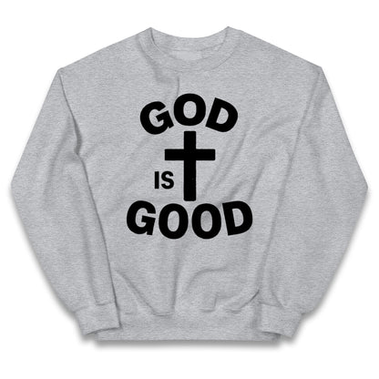 God Is Good Kids Jumper