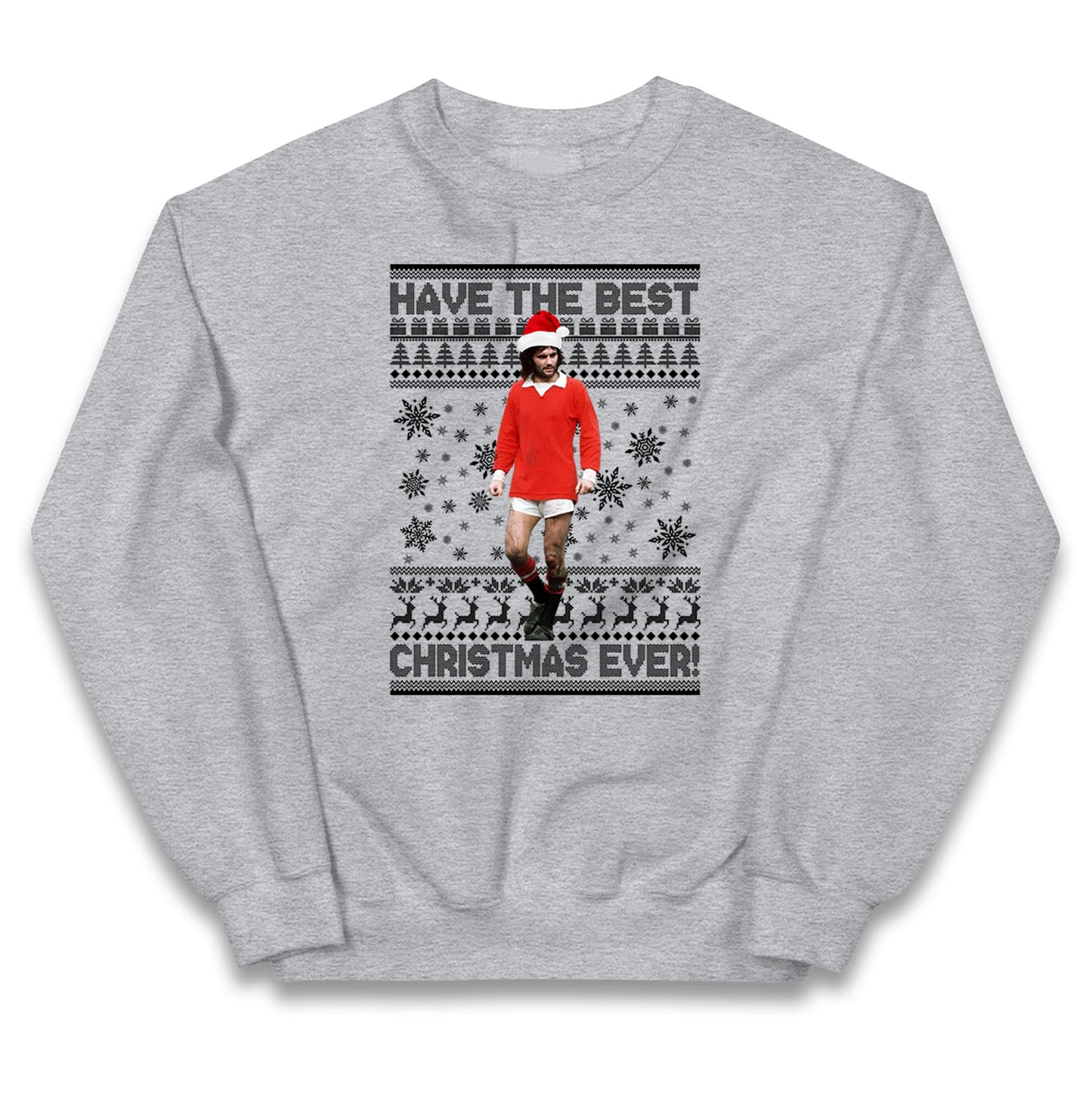 Christmas George Best Kids Jumper