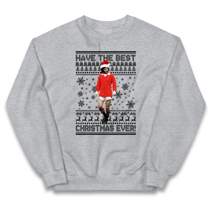 Christmas George Best Kids Jumper