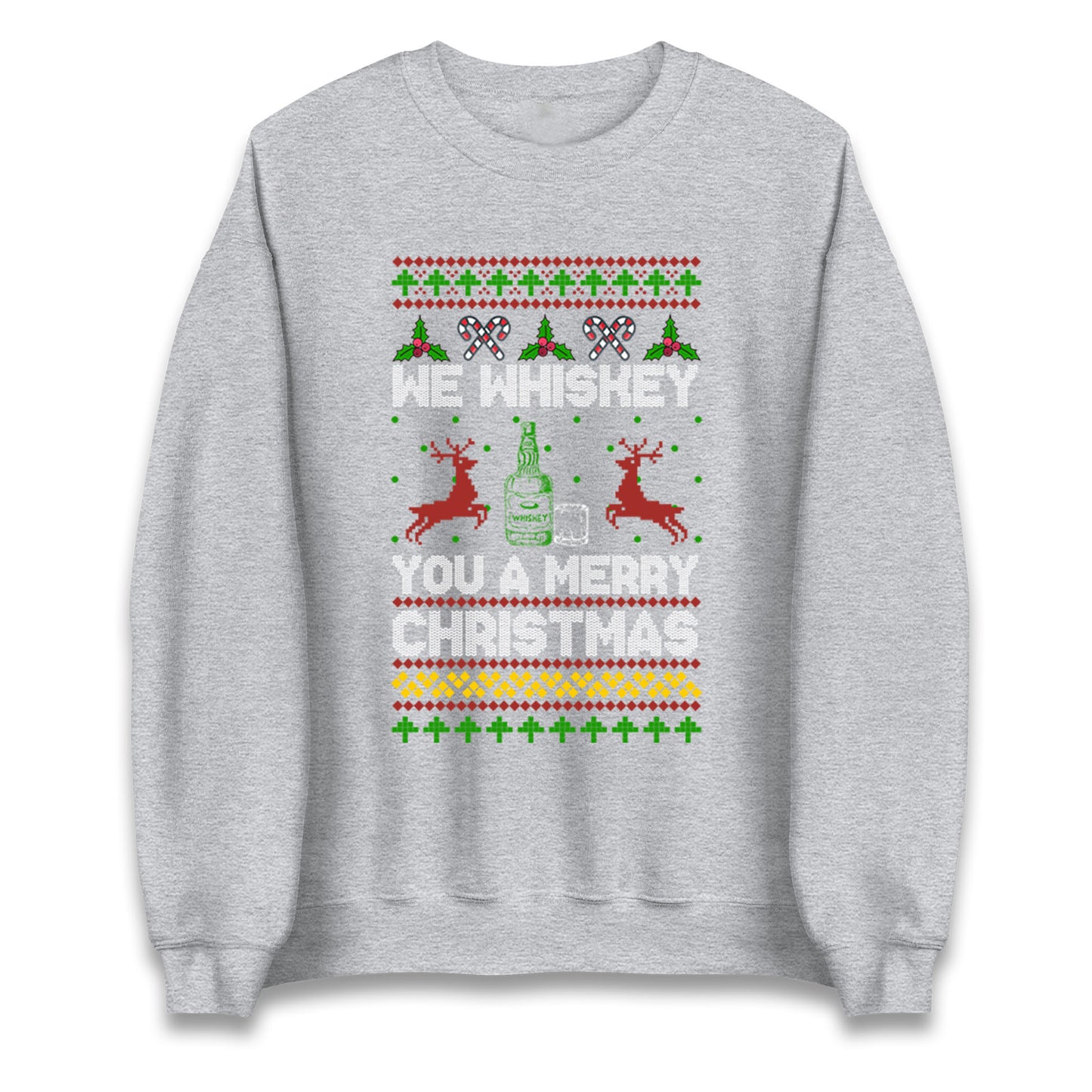 whisky Christmas Jumper