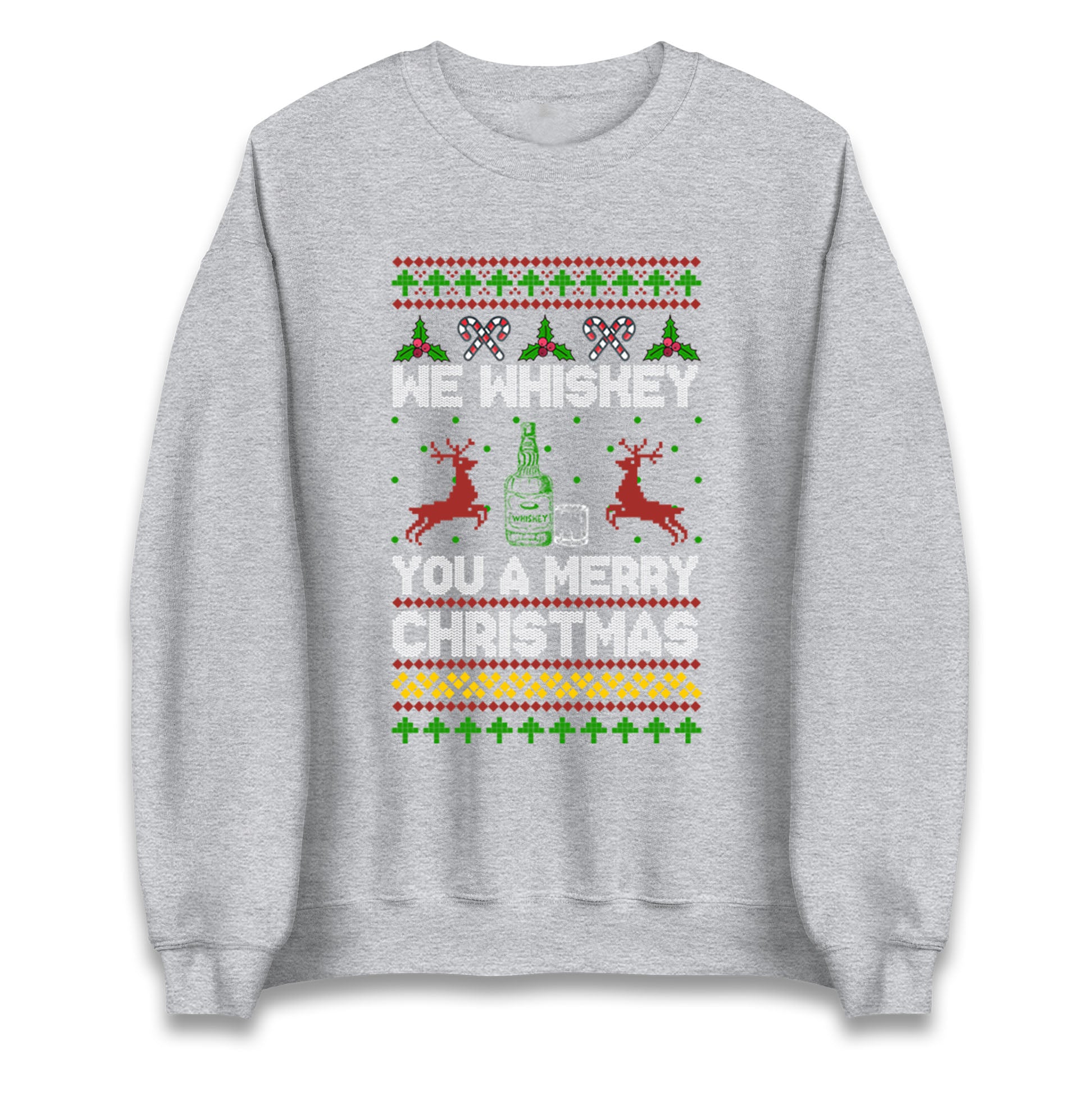 whisky Christmas Jumper