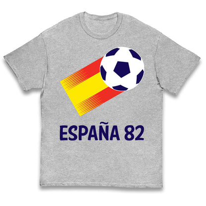 Spain 82 Naranjito Kids T Shirt 