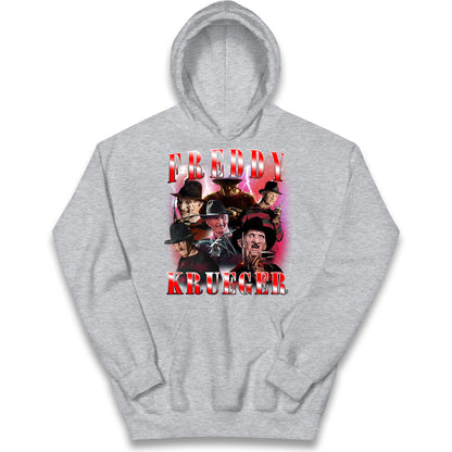 Freddy Krueger Scary Halloween Bootleg Kids Hoodie
