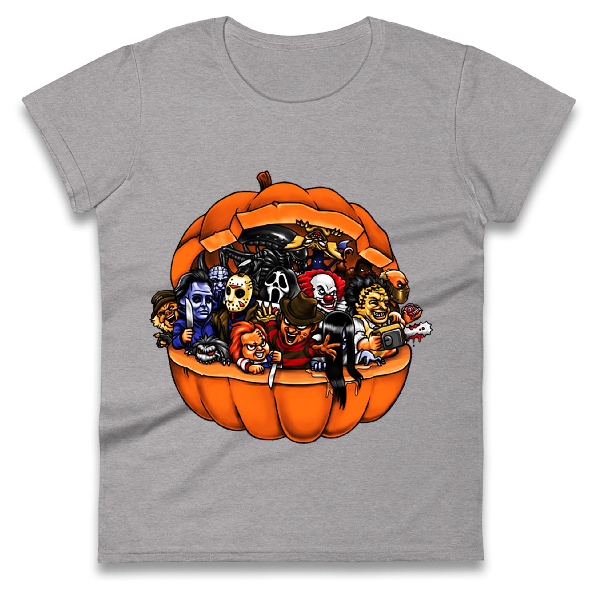 Super Villains Horror Friends Halloween t shirts
