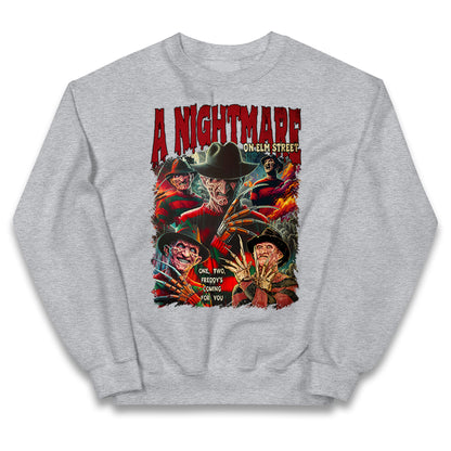 Freddy Krueger Bootleg Halloween Kids Jumper
