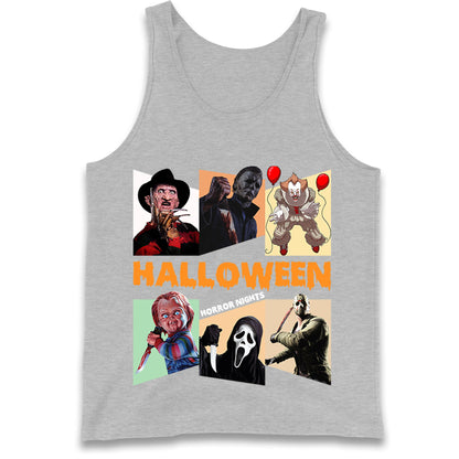 Horror Characters Halloween Horror Nights Tank Top