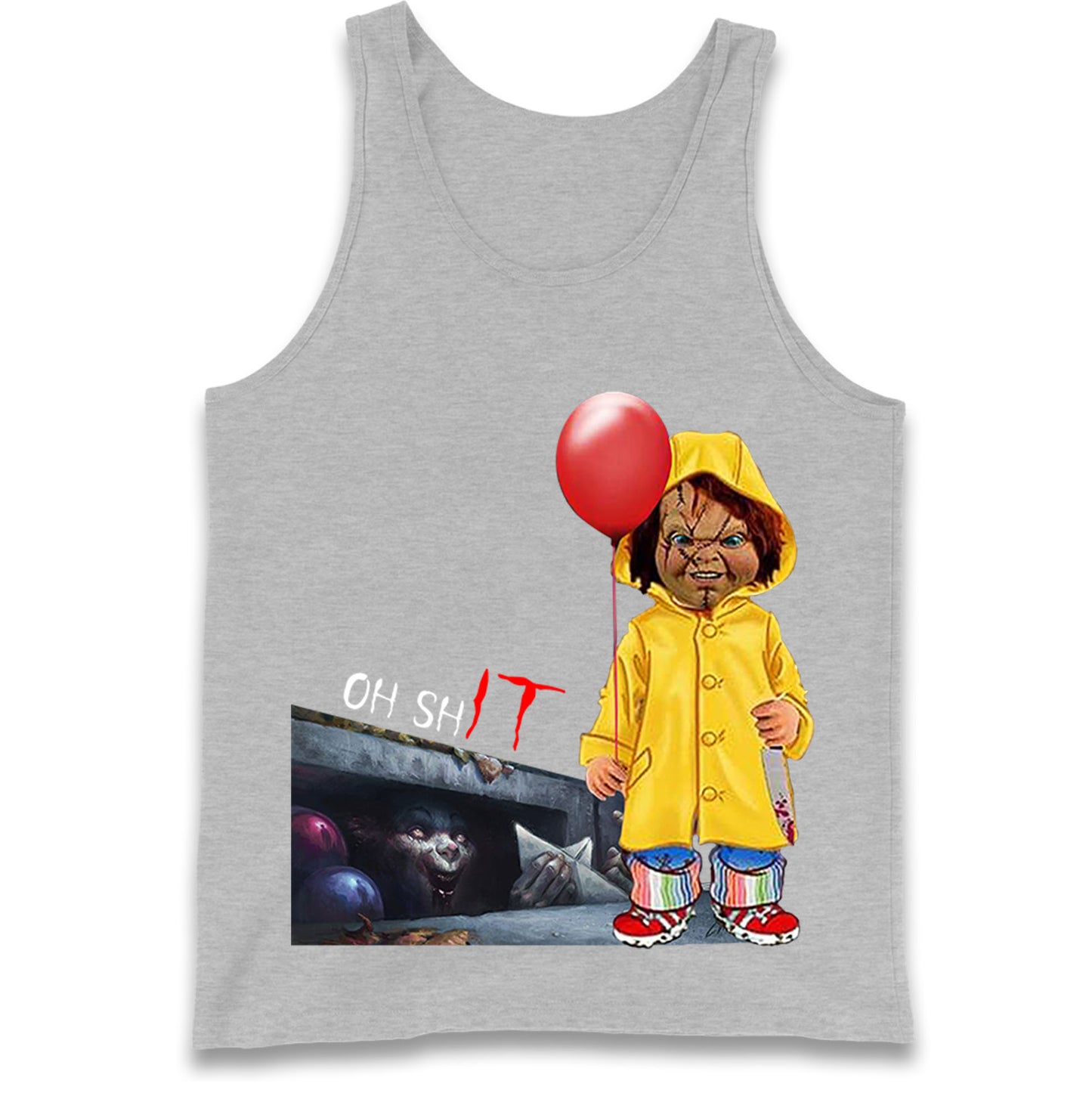 Chucky Doll Horror Halloween Tank Top