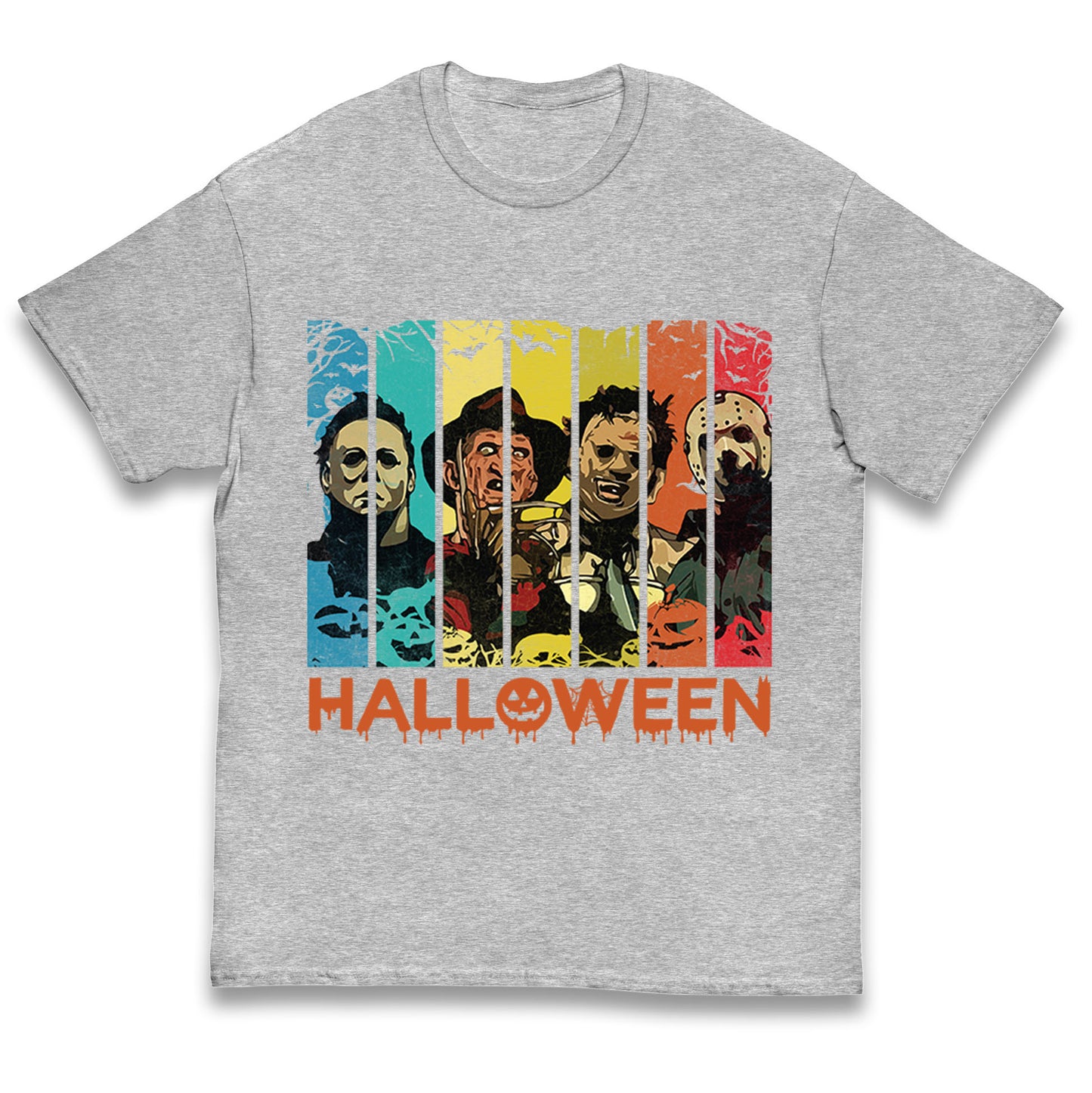 Vintage Villains Halloween Kids T Shirt