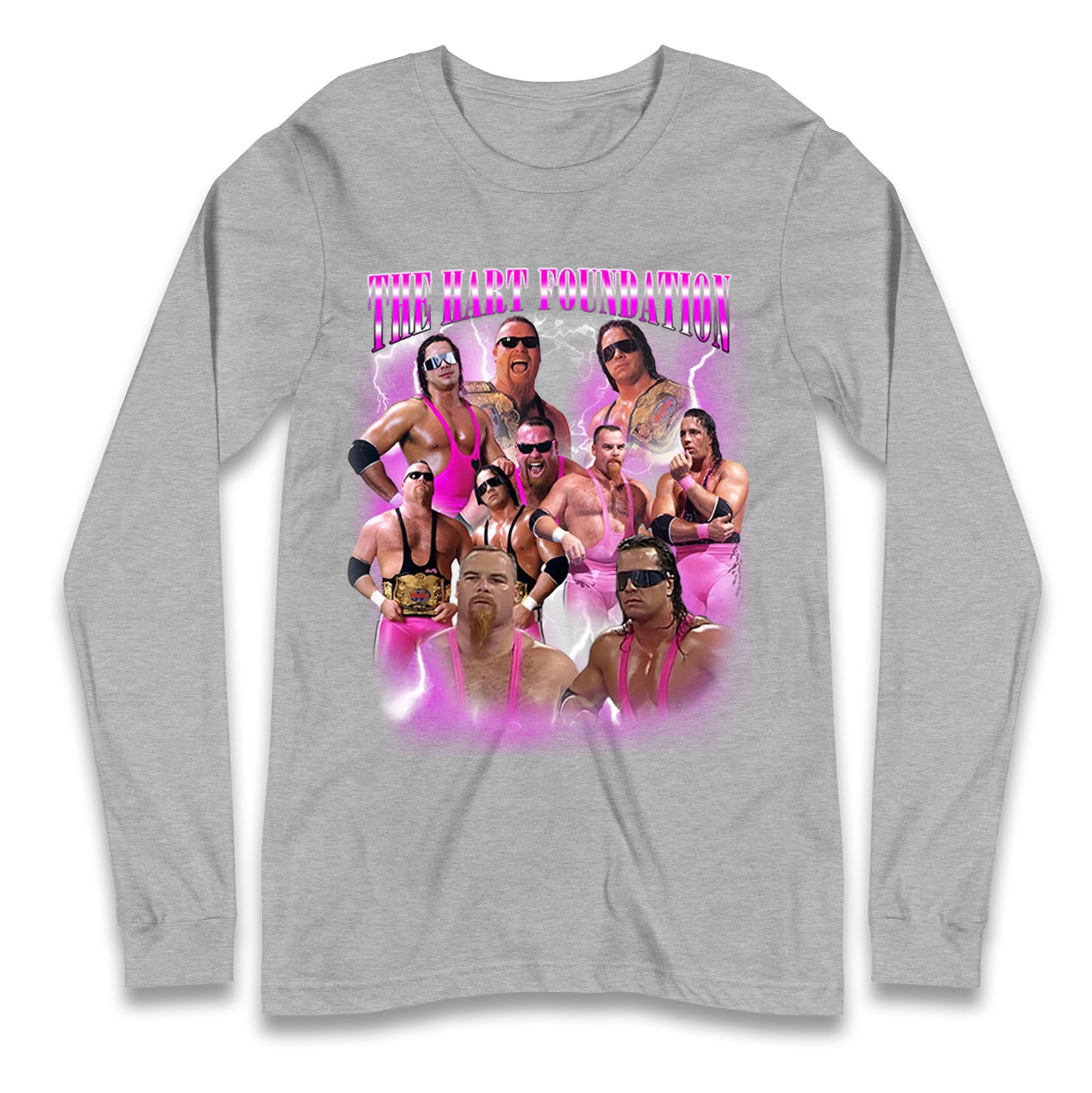 The Hart Foundation Bootleg Long Sleeve T Shirt