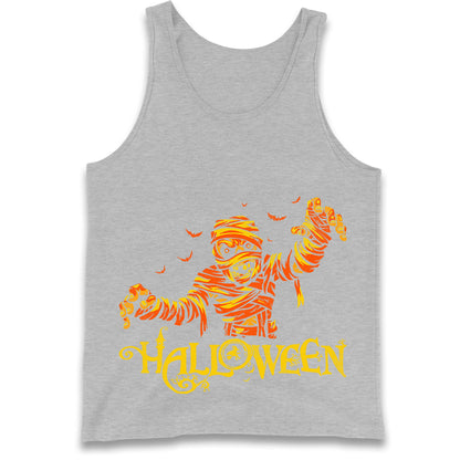Scary Mummy Halloween Tank Top
