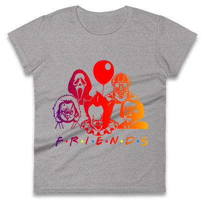 Super Villains Friends Halloween Womens t shirts