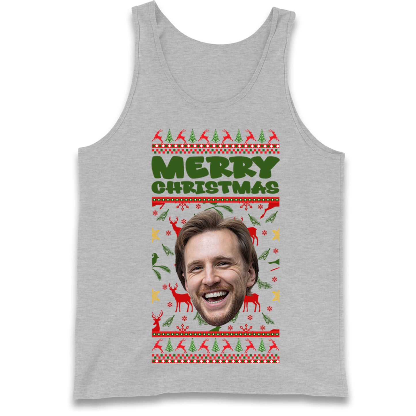 Personalise Christmas Tank Top
