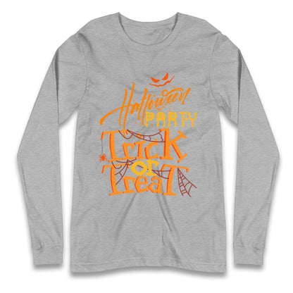 Halloween Party Trick Or Treat Long Sleeve T Shirt