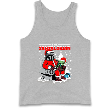 Mandalorian Christmas Tank Top
