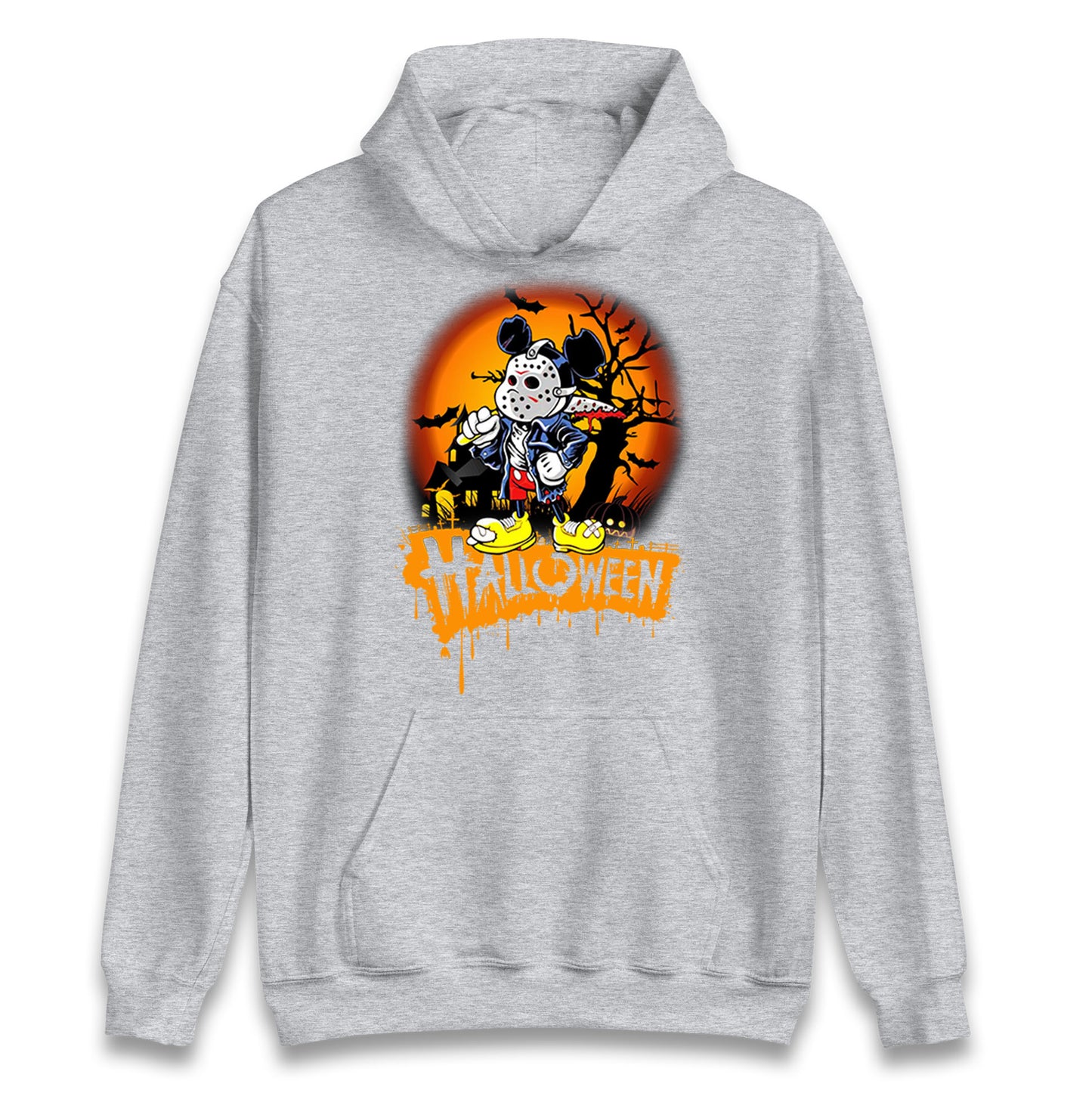 Mickey Mouse Haunted Halloween Hoodie

