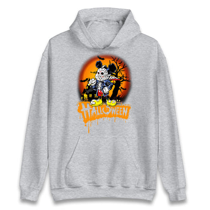 Mickey Mouse Haunted Halloween Hoodie
