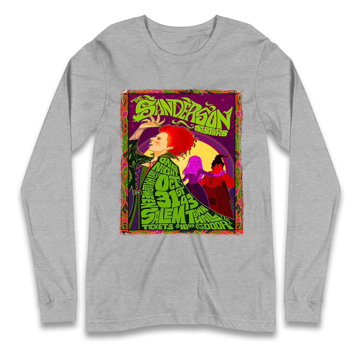 Sanderson Sisters Halloween Long Sleeve T Shirt