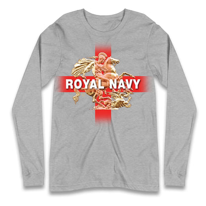 Royal Navy St George and The Dragon Long Sleeve T Shirt