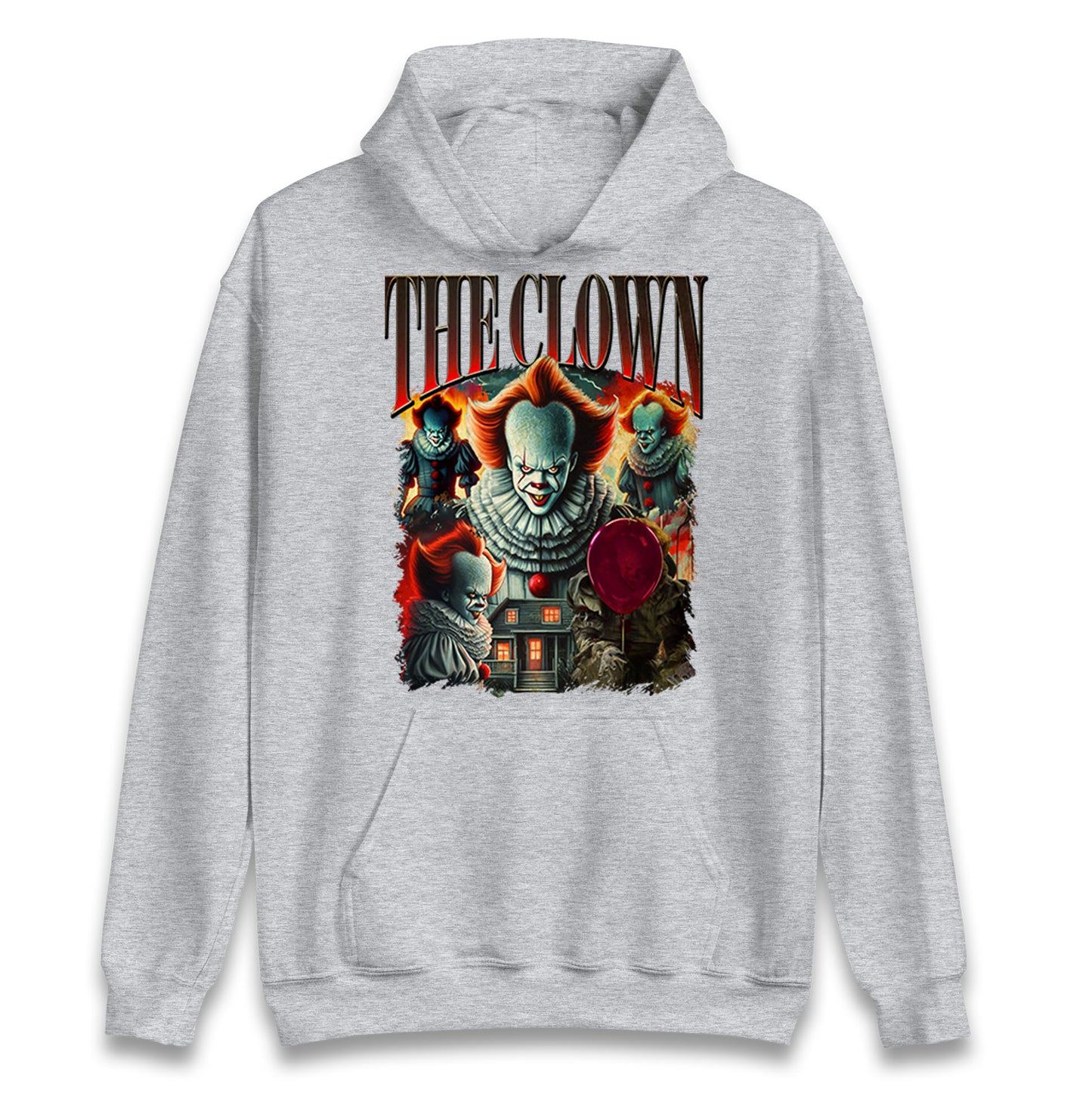 The Clown Halloween Bootleg Unisex Hoodie