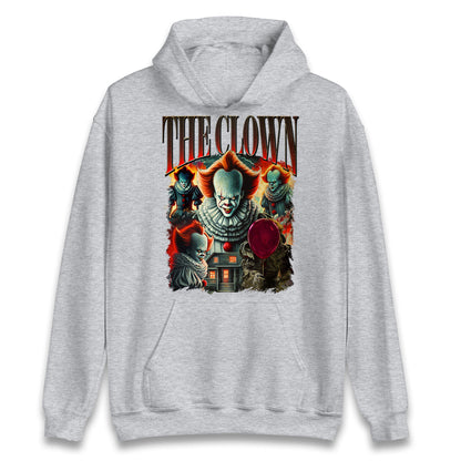 The Clown Halloween Bootleg Unisex Hoodie