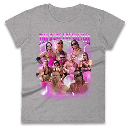 The Hart Foundation Bootleg Womens t shirt