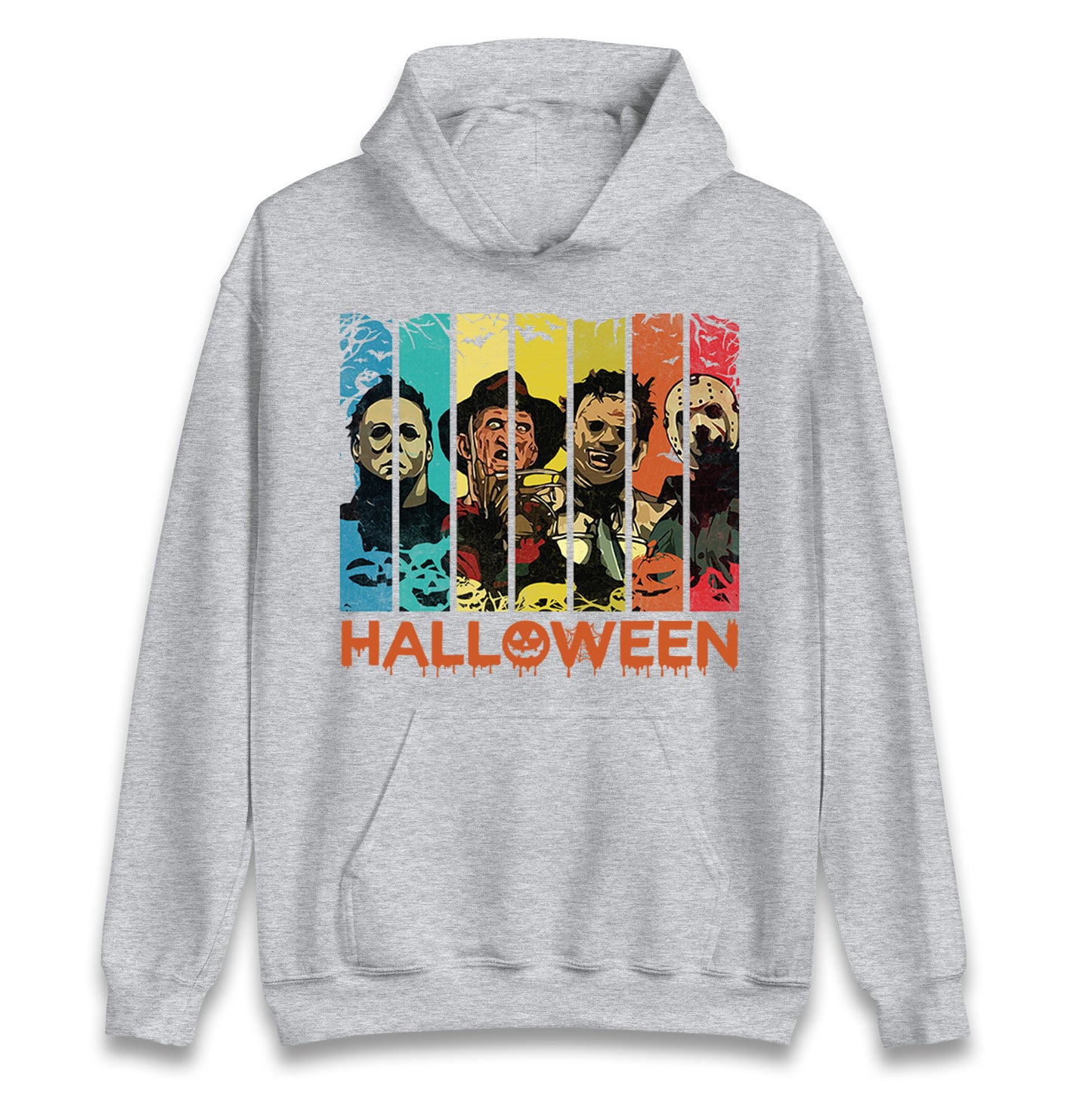 Vintage Villains Halloween Unisex Hoodie